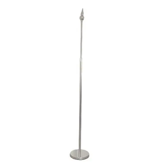 Flagpole Iron Silver with Arrow Head