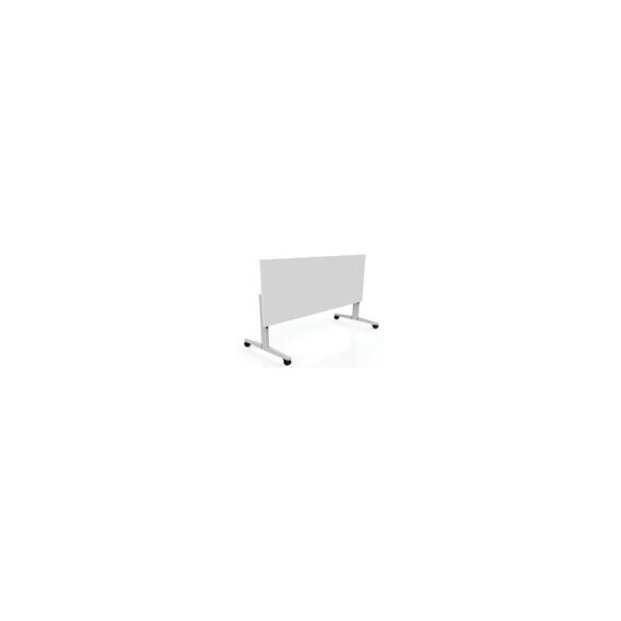 Folding Table - Rectangular, White Top, 140 cm