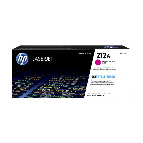 خرطوشة حبر HP 212A ارجواني الليزر الأصلي  (W2123A)