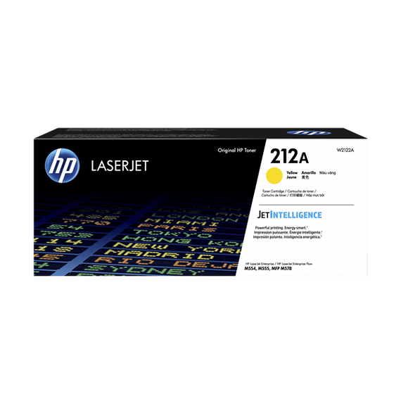 HP 212A Yellow  Original Laser Toner (W2122A)