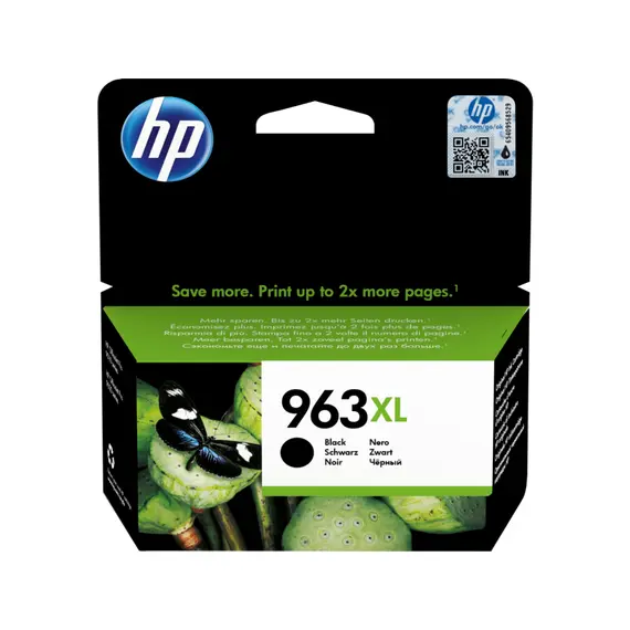 خرطوشة حبر اسود  أصلية عالية الإنتاجية HP 963XL (3JA30AE)