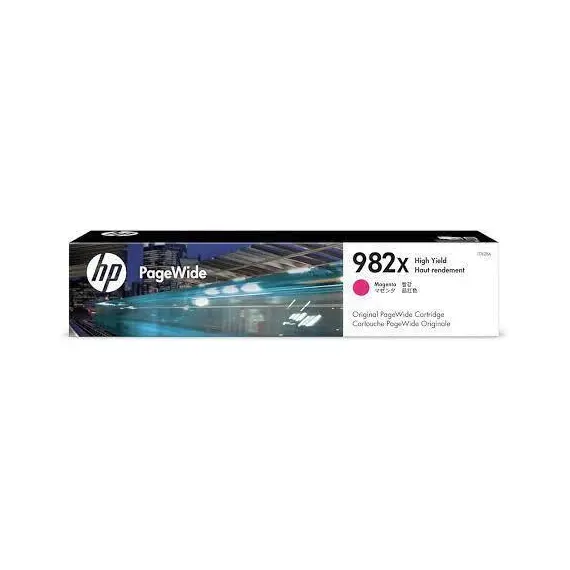 خرطوشة HP 982X ارجواني اصلي عالية الانتاجية PageWide (T0B28A)