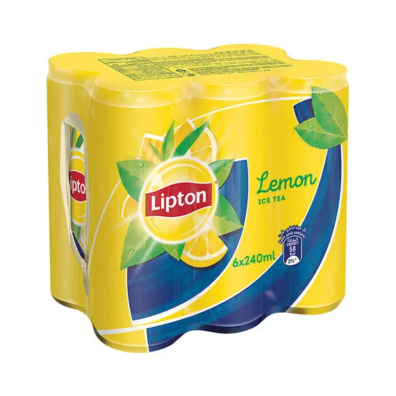 شاي مثلج بنكهة الليمون 240 مل (6 علب)