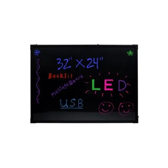 Illuminated Erasable Neon LED Board  (50x70cm)