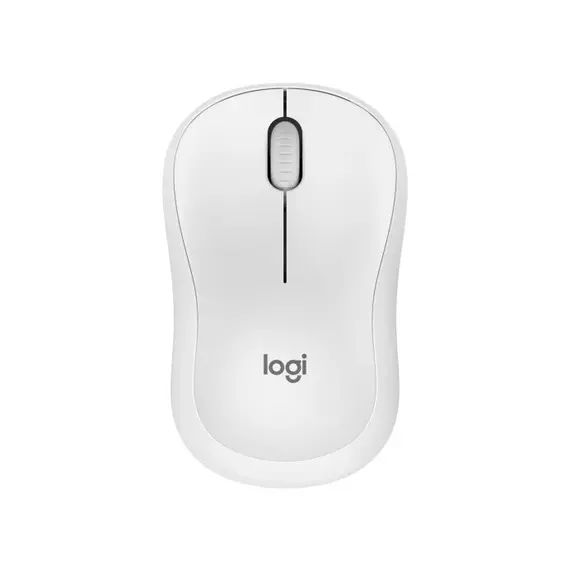Logitech M240 ماوس بلوتوث صامت - أبيض - 2.4 جيجا هرتز/BT