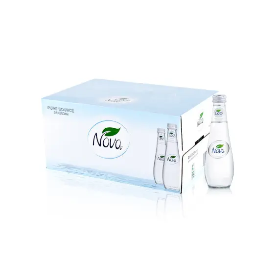 مياه نوفا زجاج 250 مل (1 كرتون × 24 عبوة)