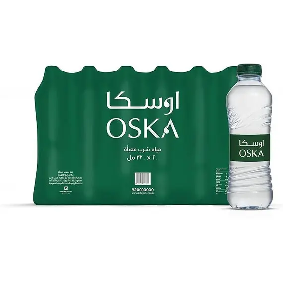 مياه اوسكا 330 مل (1 ربطة × 20 عبوة)