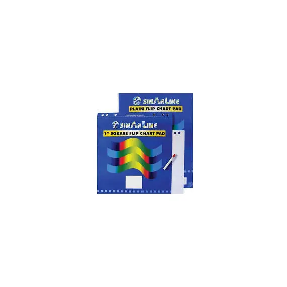 سينارلاين ورق الرسم البياني بحجم A1 (58.5 x 81 سم) ، 25  ورقة (كرتون 12دفتر)