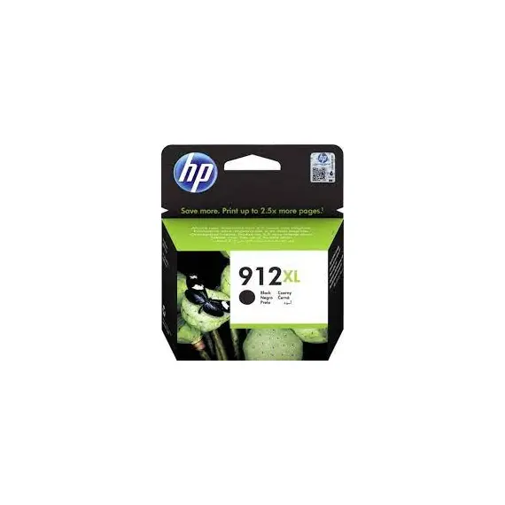 HP 912XL حبر أسود عالي الإنتاجية أصلي (3YL84AE)