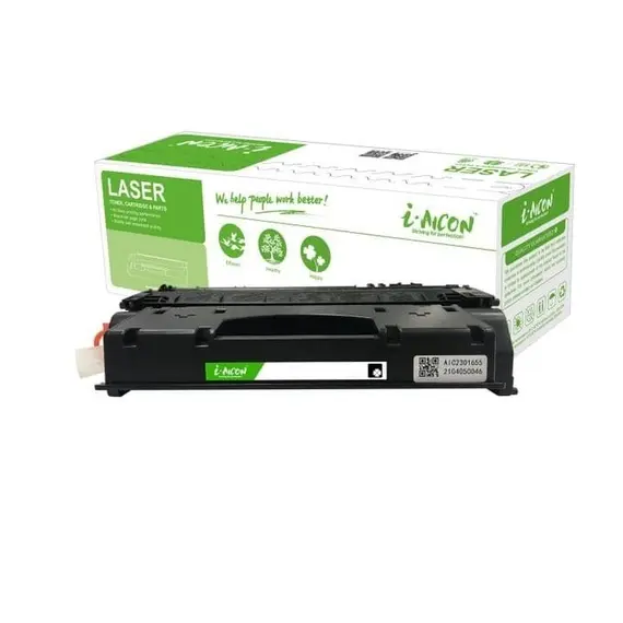 i-Aicon Compatible Laser Toner Black (HP CE505|05A / CF280A|80A, Canon 119/319/719/120/320/720)