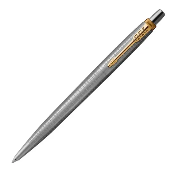 PARKER Jotter Special Edition 70th Anniversary Medium Ballpoint Pen Stainless Steel Gold Trim