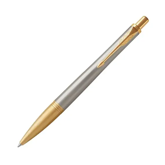 PARKER Urban Premium Medium Ballpoint Pen Aureate Powder Gold Trim Blue Ink