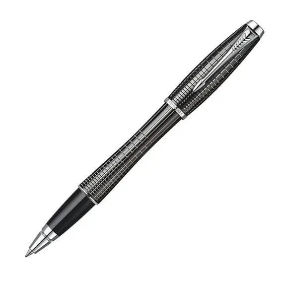 PARKER Urban Premium Rollerball Pen Chiseled Ebony Metal