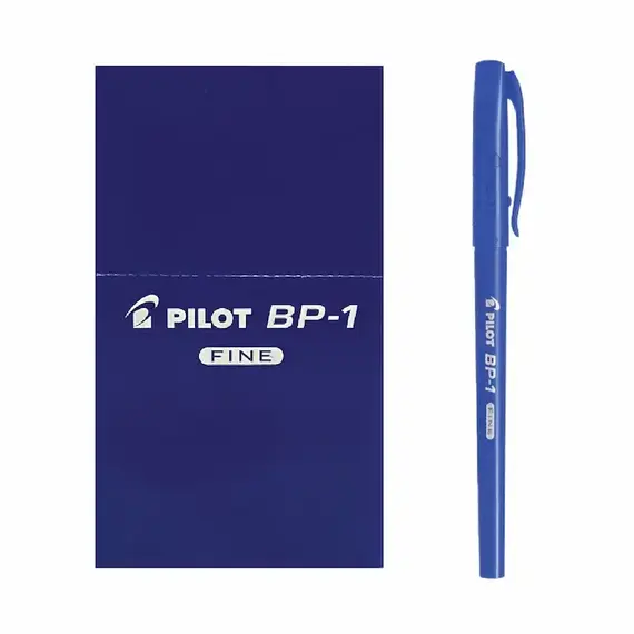 PILOT BP-1 B.Point Pen 0.7mm Blue (12 pcs/box)