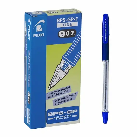 PILOT BPS-GP B.Point Pen 0.7mm Blue (12 pcs/box)
