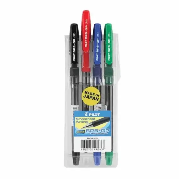 PILOT BPS-GP B.Point Pen 1mm (4 pcs/set)
