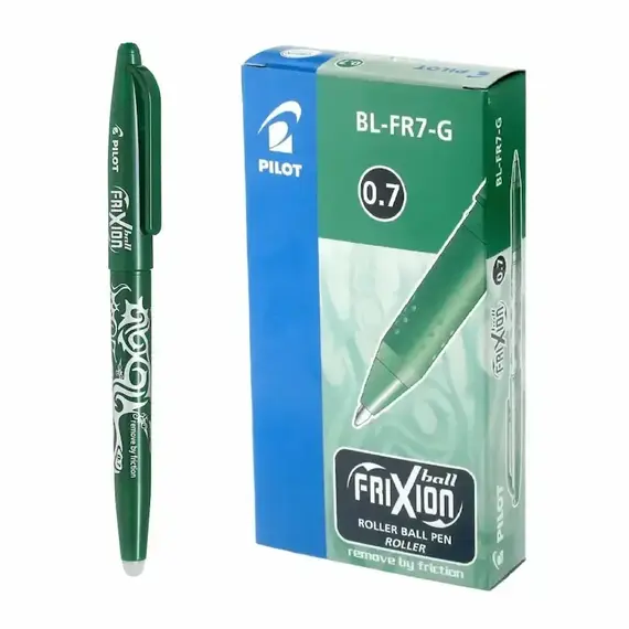 PILOT Frixion Pen Erasable 0.7mm Green (12 pcs/box)