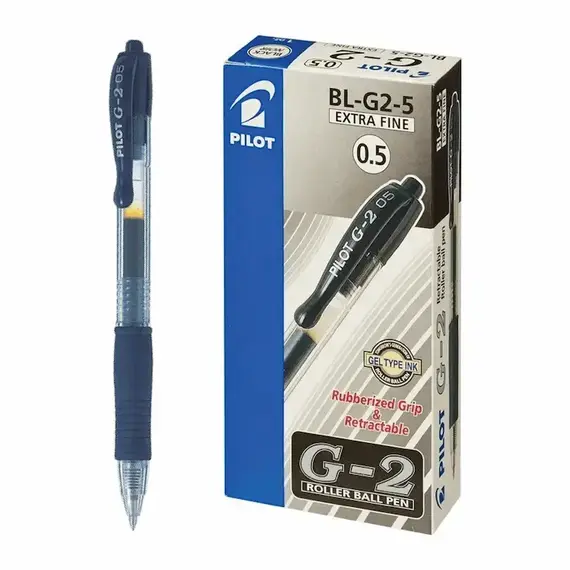 PILOT G-2 Gel Ink Pen 0.5mm Dark Blue (12 pcs/box)