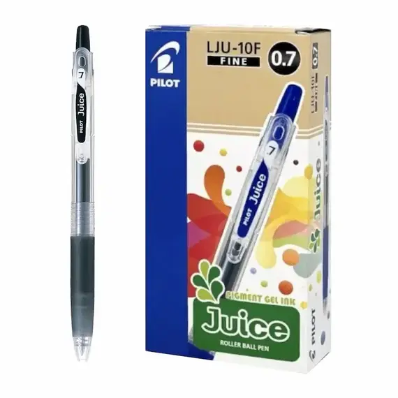 PILOT Juice Gel Ink Pen 0.7mm Black (12 pcs/box)