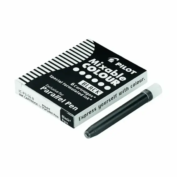 PILOT Parallel Pen Refill Ink Black (6 pcs/box)