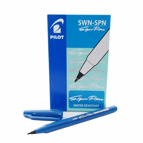 PILOT Sign Pen Blue (12 pcs/box)