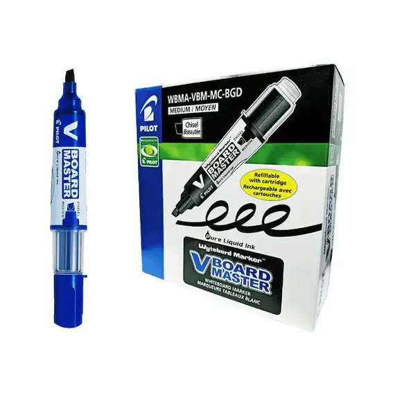 PILOT V Board Master Pen Blue (12 pcs/box)