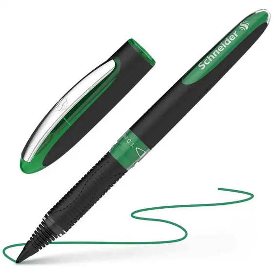 SCHNEIDER One Sign Rollerball Pen 1.0mm Green (10 pcs/box)