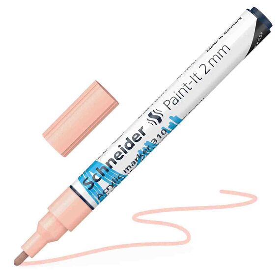SCHNEIDER Paint-It 310 Acrylic Marker  2mm Apricot 5 pcs/box