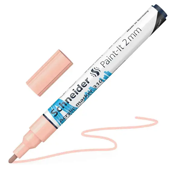 SCHNEIDER Paint-It 310 Acrylic Marker  2mm Apricot 5 pcs/box