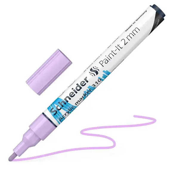 SCHNEIDER Paint-It 310 Acrylic Marker  2mm Lilac Pastel 5 pcs/box