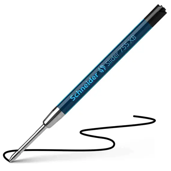 SCHNEIDER Slider 755 Refill Ballpoint  XB Black (50 pcs/box)