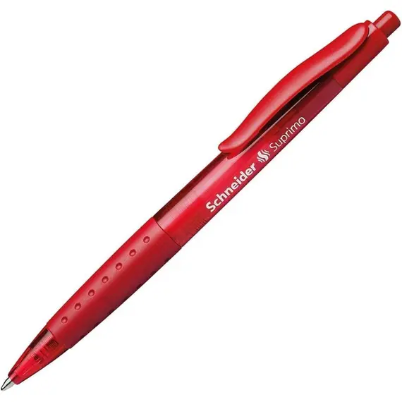 SCHNEIDER Suprimo Ballpoint Pen Medium Red (20 pcs/box)