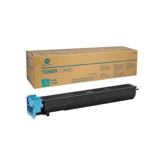 Konica Minolta TN-711C (A3VU150) Cyan Toner Cartridge