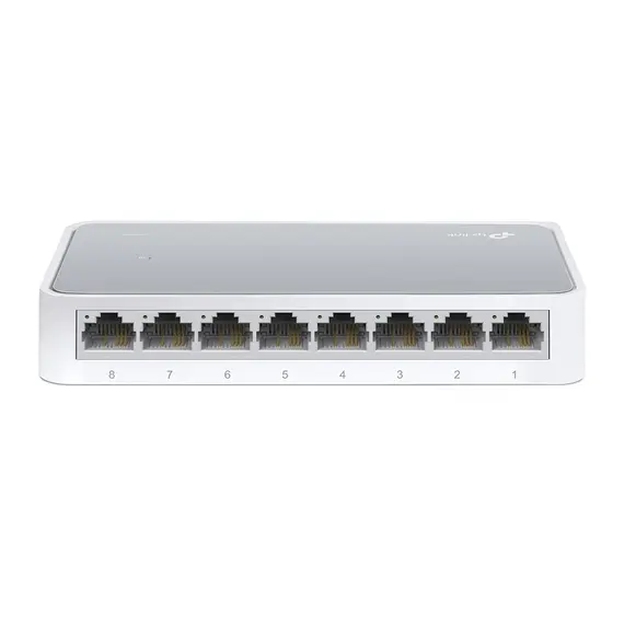 محول سطح المكتب TP-Link بـ 8 منافذ بسرعة 10/100 ميجابت (TL-SF1008D)