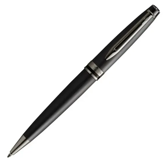 WATERMAN Expert Ballpoint Pen Metallic Black Ruthenium Trim