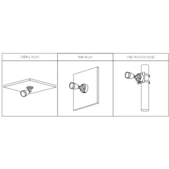 2MP Dahua Network Camera Outdoor IR30m FL3.6mm, 3 image