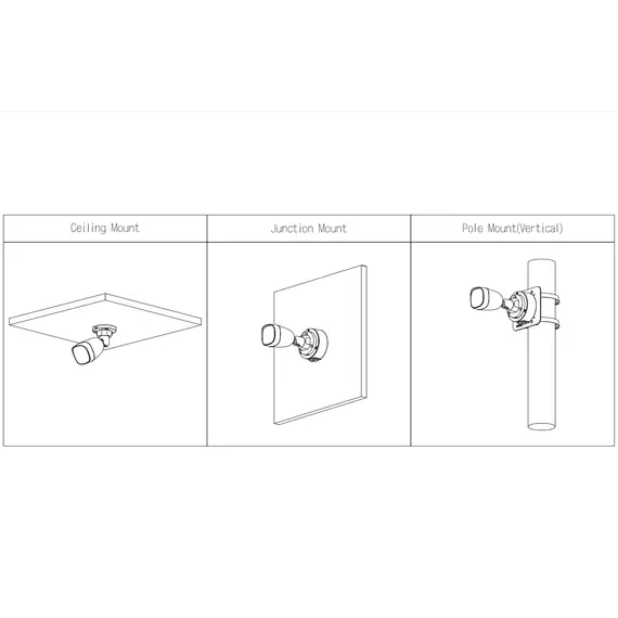 8MP Dahua HDCVI Camera Outdoor 4K IR30m FL3.6mm, 4 image