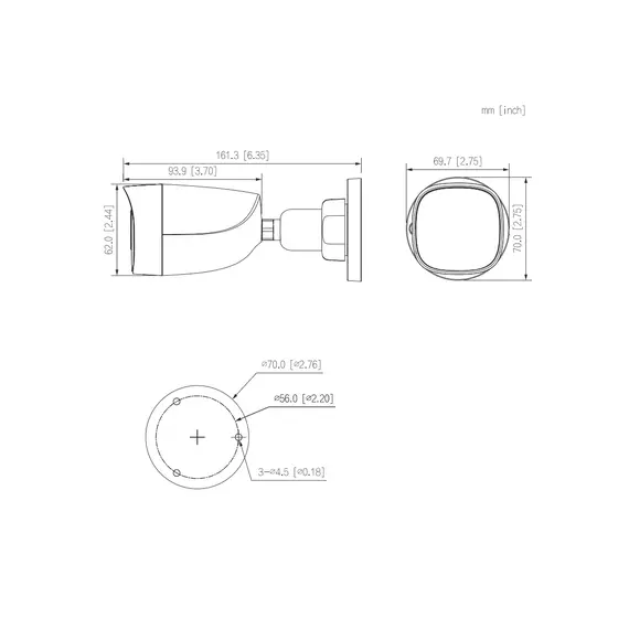 8MP Dahua HDCVI Camera Outdoor 4K IR30m FL3.6mm, 5 image