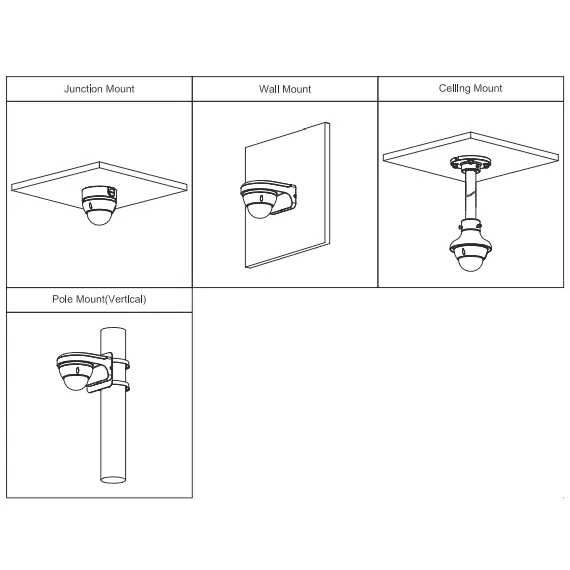 5 ميجا بيكسل داهوا شبكي كاميرا داخلية رؤية ليلية 30م عدسة 3.6مم