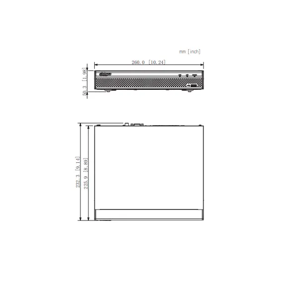 Dahua Network NVR 8 channels IPC 1HDD, 4 image