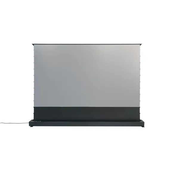 ام جي شاشة بروجكتور أرضية كهربائية قابلة للطي مقاس 120 بوصة باللون الرمادي