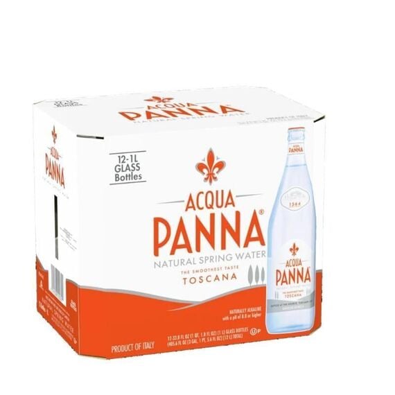 ACQUA Water PANNA Natural 12x1L PET
