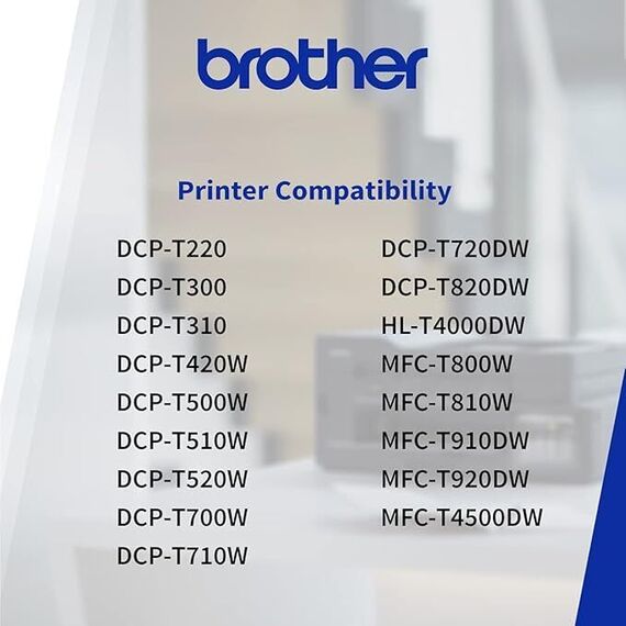 Brother Genuine Ink Bottle Yellow (BT5000Y) Brother Genuine Ink Bottle Yellow (BT5000Y)