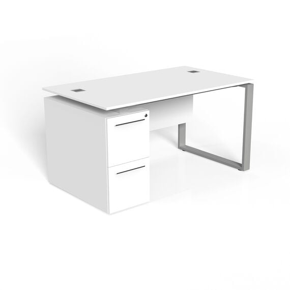 مكتب مع قاعدة عالمية - 140 × 80 × 74 سم