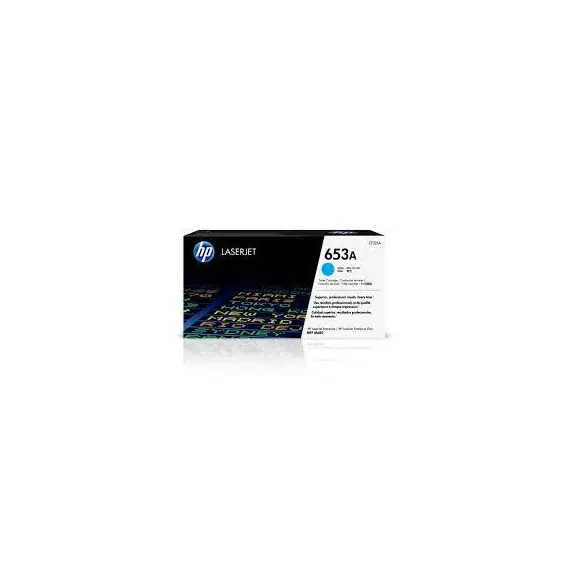 خرطوشة طابعة HP 653A سماوي ليزر جيت أصلي (CF321A)