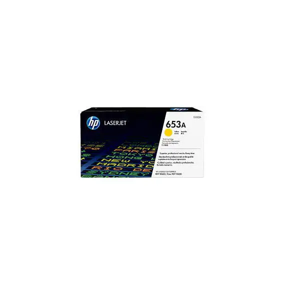 خرطوشة طابعة HP 653A أصفر ليزر جيت أصلي (CF322A)