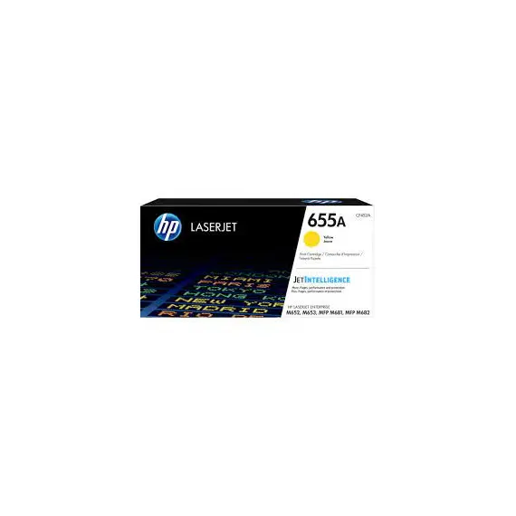 خرطوشة حبر أصفر HP 655A لطابعة ليزر جيت أصلي (CF452A)