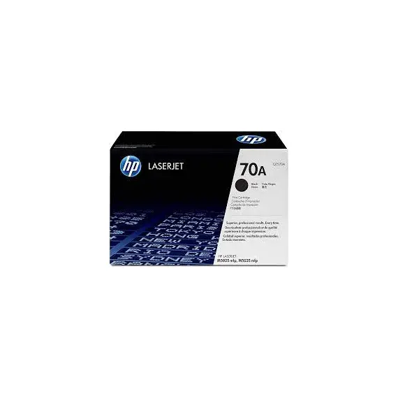 خرطوشة HP 70A حبر اسود اصلي LaserJet (Q7570A)