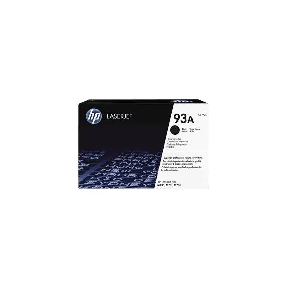 HP 93A Black Original Laser Toner (CZ192A)