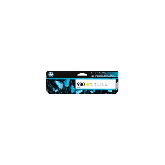 HP 980 Yellow Original Ink Cartridge (D8J09A)